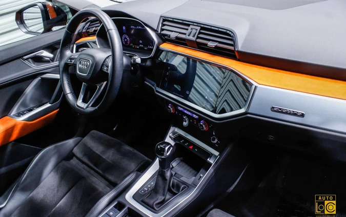 Audi Q3 cena 134444 przebieg: 43000, rok produkcji 2019 z Urzędów małe 781